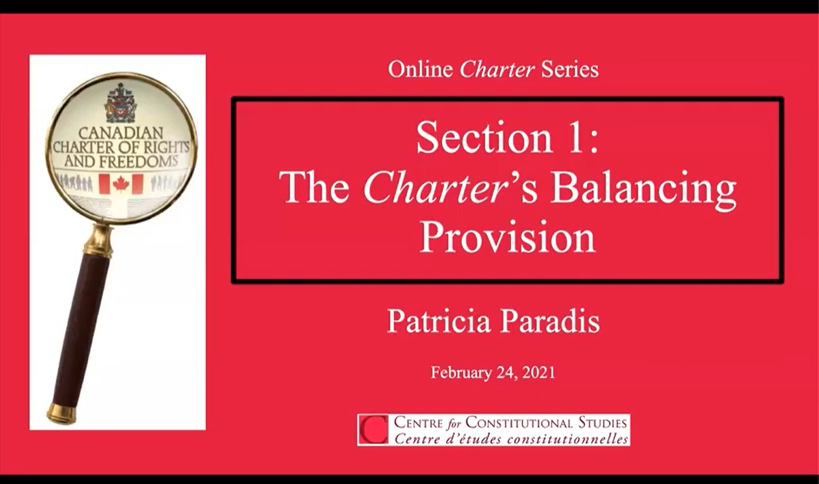 section 1 charter canada